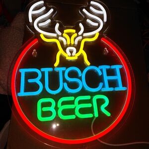 Busch Beer Neon Sign